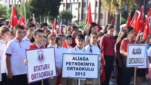 Aliağa'da 55 Okulda 18500 öğrenci derse başlıyor