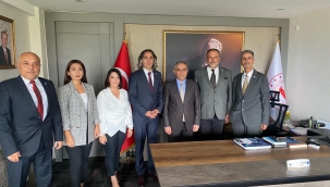 İYİ Parti'den Kaymakam ve Emniyet Müdürü'ne Ziyaret 