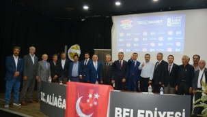 Saadet Partisi Aliağa İlçe Başkanlığı'na yeniden Mahmut Koç  seçildi