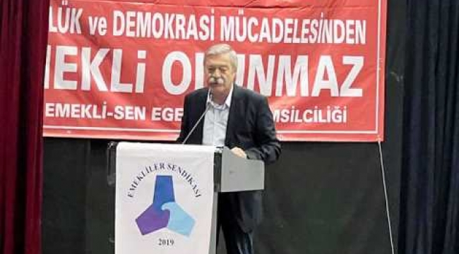 Sabahattin Yeşiltepe, DİSK Emekli-Sen Ege Bölgesi Baş Temsilcisi seçildi