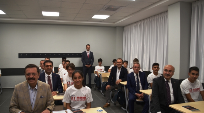 TOBB ALOSBİ Mesleki ve Teknik Anadolu Lisesi açıldı