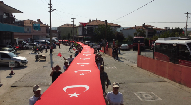 Zafer Kafilesi Alaşehir'de coşkuyla karşılandı