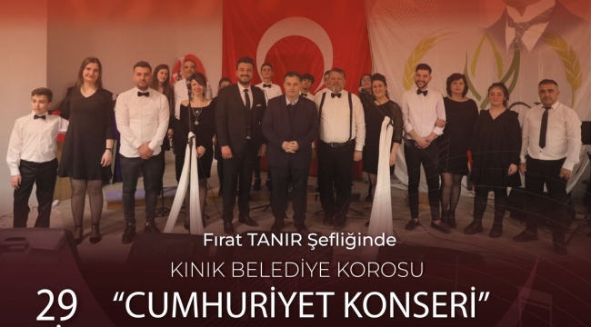 Cumhuriyet Bayramında Kınık'ta Coşkulu Kutlama