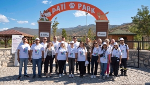 SOCAR Gönüllüleri'nden PatiPark'taki can dostlara ziyaret