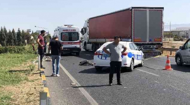 Trafik Kazasında ATV sürücüsü hayatını kaybetti