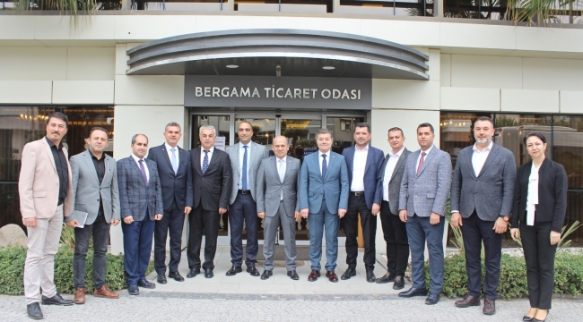 BERTO, EDREMİT TİCARET ODASI'NI AĞIRLADI