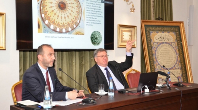 IRCICA'da Prof. Dr. Ali Uzay Peker'in "İslam Mimarisinde Kozmolojik İçerik" konferansı