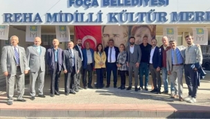 İYİ PARTİ FOÇA'DA BİLGİN ŞAHİN BU KEZ SEÇİMLE BAŞKAN