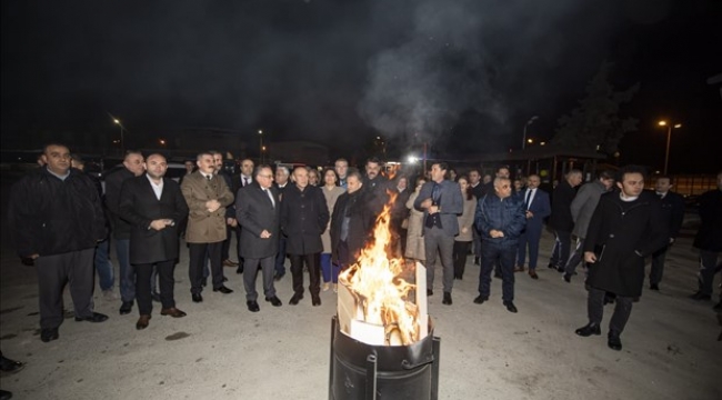 Başkan Soyer, ESHOT emekçilerinin yeni yılını kutladı 