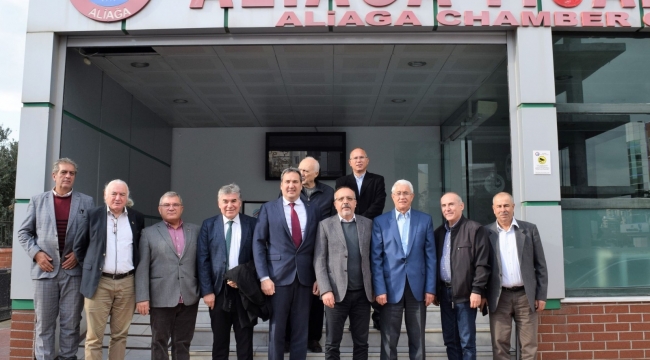 Demokrat Parti İzmir İl Başkanı Faralyalı'dan Aliağa ilçesine ziyaret