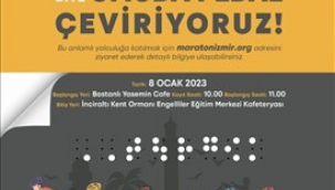 İzmir'de görme engelliler için pedal çevrilecek