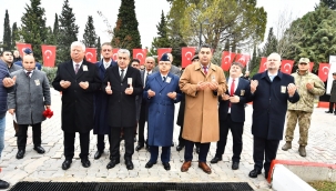 Menemen'de devrim şehitlerine saygı günü