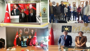 Aliağa Kaymakamı Zekeriya Güney Siyasi Partileri Ziyaret Etti