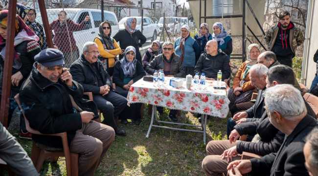 İzmir Büyükşehir Belediyesi tüm birimleriyle Osmaniye'de