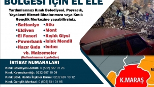 Kınık'tan Deprem Bölgesine Yardım Eli