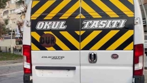 Okul servisi şoförü torbacı çıktı