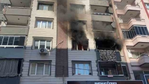 Torbalı'da korkutan ev yangını