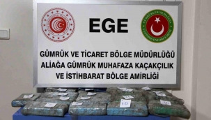 Aliağa'da 22,6 kilogram kokain  ele geçirildi