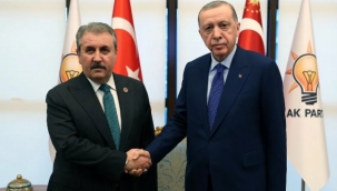 Erdoğan, Destici'yi kabul etti.. Destici'den 'Cumhur' mesajı