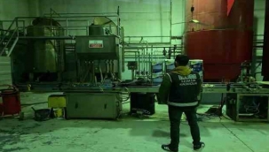 Fabrikada 254 ton kaçak akaryakıt ele geçirildi