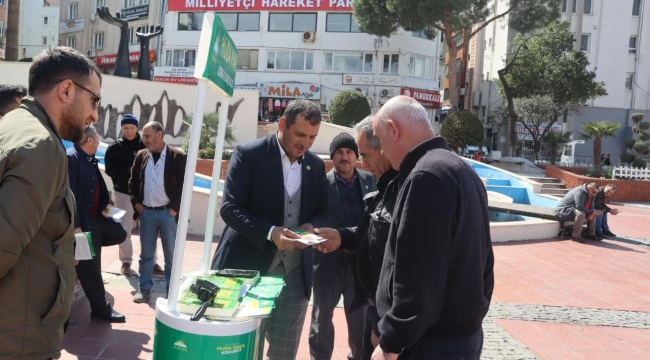 HÜDA PAR Aliağa Tanıtım Standı Açtı