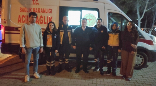 112 Acil Sağlık Hizmetleri çalışanları Başkan Doğruer'le iftar yemeğinde bir araya geldi