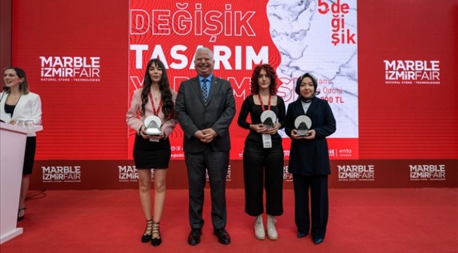 Değişik Doğal Taş Tasarım Yarışması'nda kazananlar belli oldu