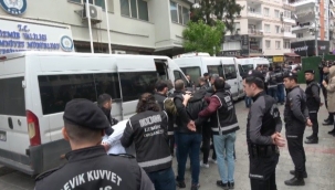 Kahvehaneye silahlı saldırı olayında 5 şüpheli adliyede