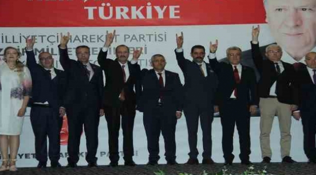 MHP'nin İzmir milletvekili adayları tanıtıldı
