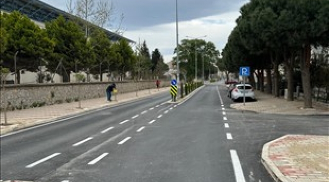 ​Seferihisar'da Temel Cingöz Caddesi yenilendi