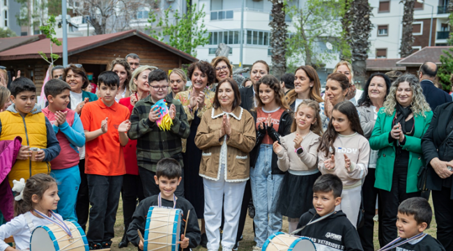 Selvi Kılıçdaroğlu İzmir'de kooperatifler ve çocuklarla buluştu