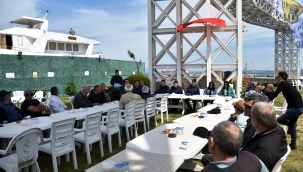 Aliağa'da balıkçıları bilgilendirme toplantısı