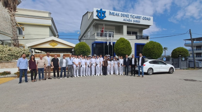 Denizcilik Lisesi Aliağa DTO'yu Ziyaret Etti