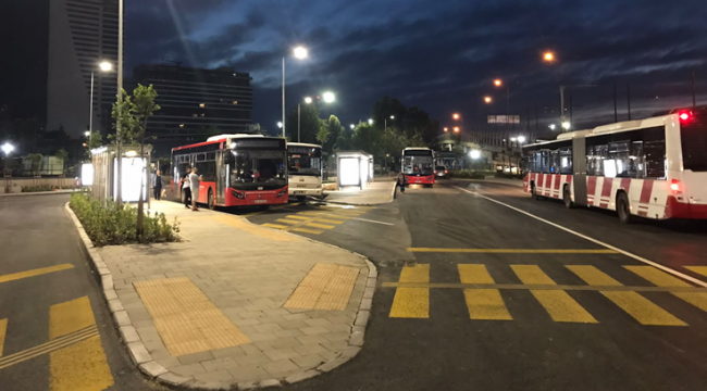 Halkapınar Aktarma Merkezi yepyeni bir görünüme kavuştu