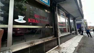 İzmir'de kıraathaneye molotoflu saldırı