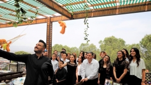 Kınık'ta Sanat ve Spor faaliyetleri bir arada dikkat çekti