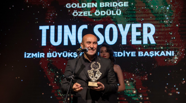 Soyer'e Golden Bridge Özel Ödülü