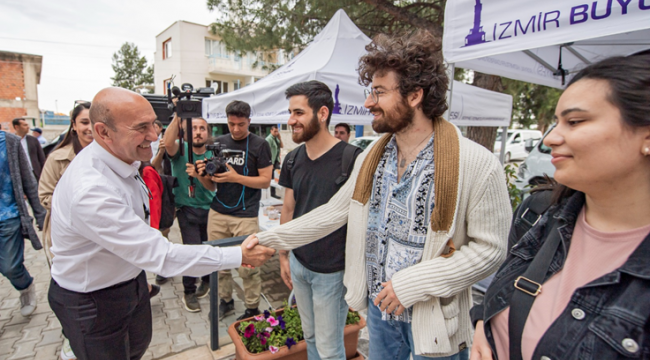 Üniversite öğrencileri için ücretsiz çamaşırhane hizmeti Çiğli'de