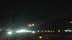 Aliağa'da örtü yangını büyümeden söndürüldü