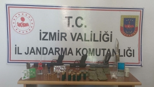 Bergama'da jandarmadan uyuşturucu tacirlerine operasyon