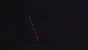 Gökyüzünde görülen cisimler merak uyandırdı