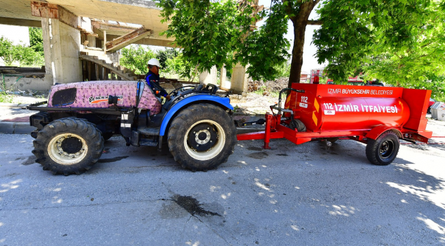 İzmir'in köyleri yangına dirençli hale geliyor