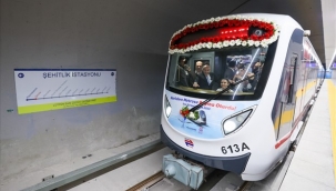 Narlıdere Metrosu'nda sona doğru