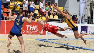 Plajda heyecan sürüyor