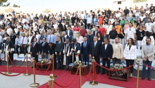 Yıldırım, Geleceğin denizcilerin mezuniyet törenine katıldı.