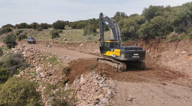 Aliağa'da Ormanlık Alanlarda Hummalı Çalışma