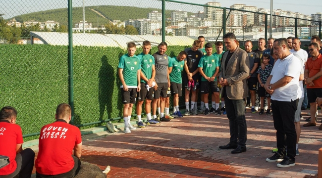 Aliağaspor FK, Yeni Sezonun İlk Antrenmanı Gerçekleştirdi