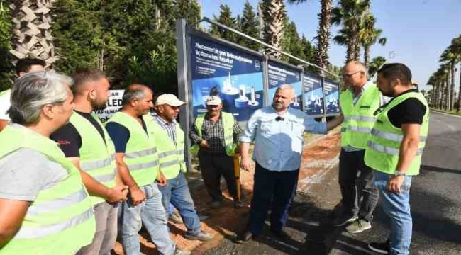 Aydın Pehlivan, Menemen'de 'Yol Seferberliği' başlattı