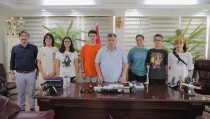  Başkan Doğruer LGS şampiyonaları ile buluştu