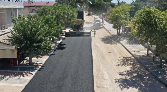 Bergama Asfalt Çalışmaları Hız Kesmeden Devam Ediyor